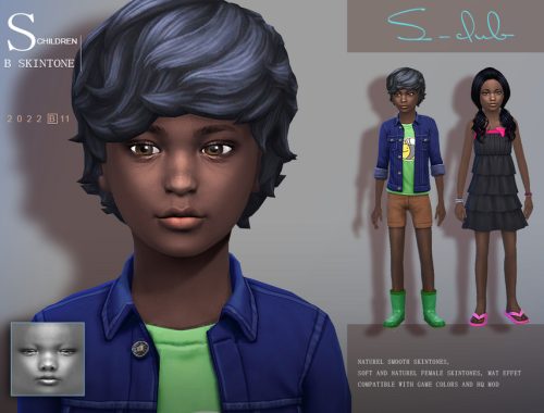 Children overlay skintone by S-CLUB