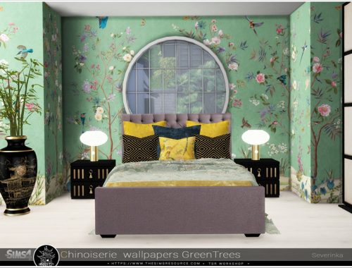 Chinoiserie wallpapers