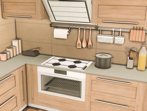 Chloe Kitchen + Dining Room (TSR only CC)