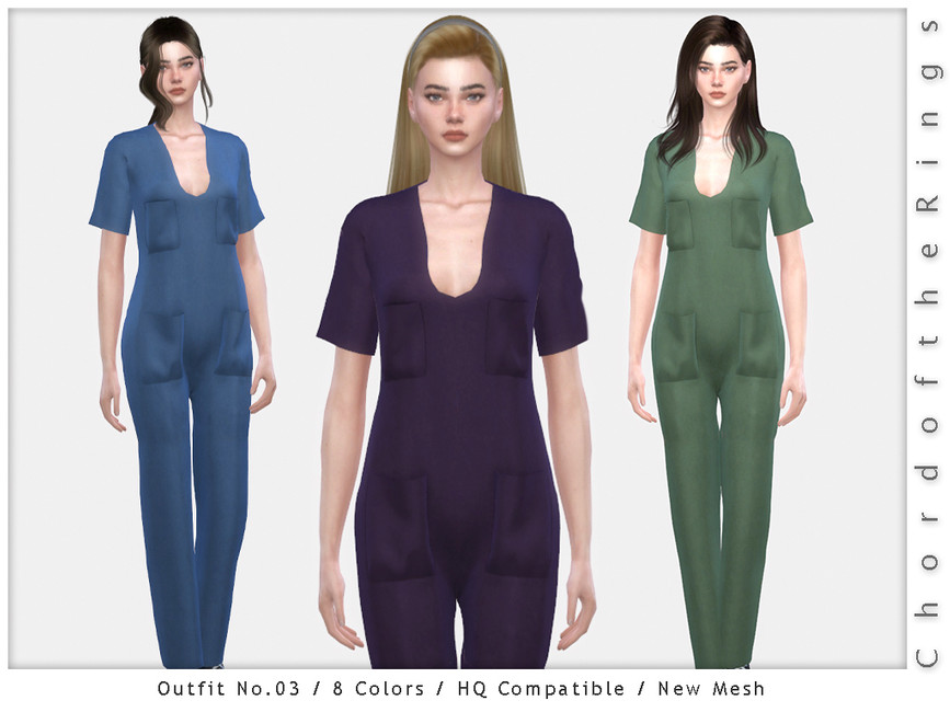 ChordoftheRings Outfit No.03 - The Sims 4 Catalog
