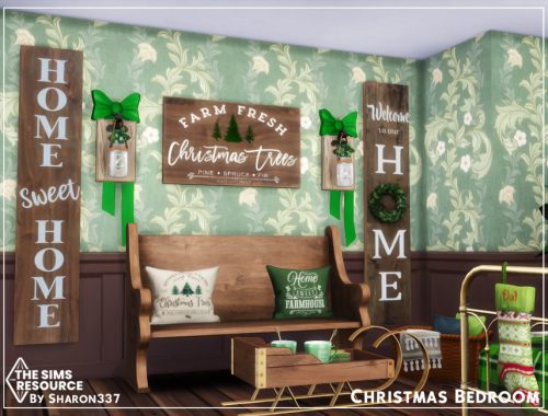 Christmas Bedroom - TSR CC Only