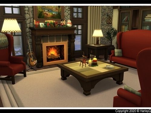 Christmas Cabin at Harley Quinn’s Nuthouse
