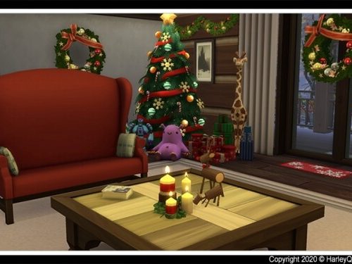 Christmas Cabin at Harley Quinn’s Nuthouse