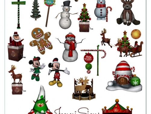 CHRISTMAS DECORATIVES 26 ITEMS at Jenni Sims