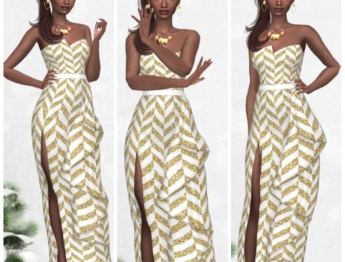 Christmas Dresses 2018 & 2019 at Annett’s Sims 4 Welt