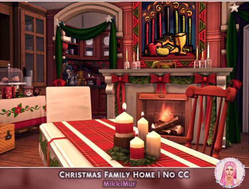 Christmas Family Home
