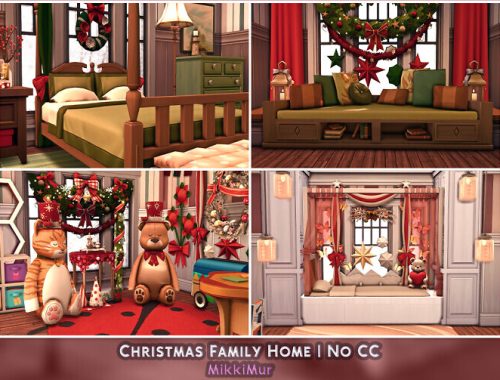 Christmas Family Home