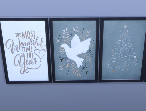Christmas paintnigs #1