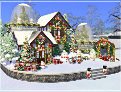Christmas Snowglobe Home