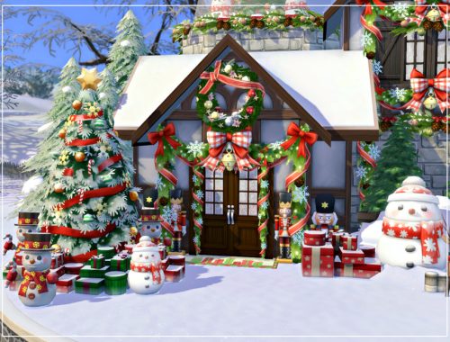 Christmas Snowglobe Home