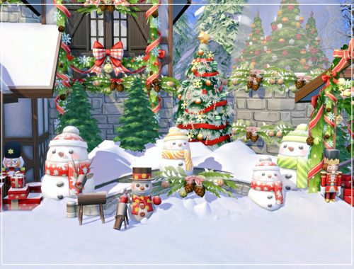Christmas Snowglobe Home