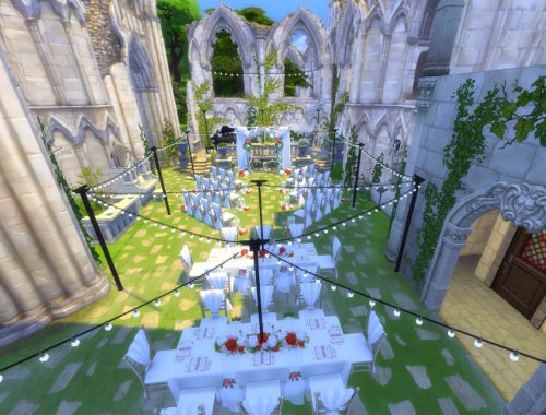 Church Ruin Wedding Venue