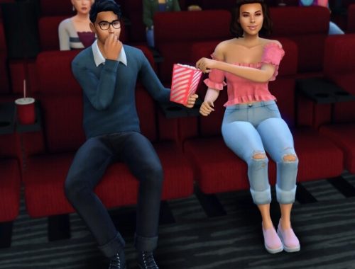 Cinema Pose Pack at Katverse