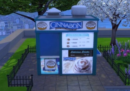 Cinnabon coffee and pastry stand by ArLi1211