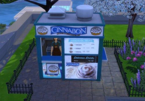 Cinnabon coffee and pastry stand by ArLi1211