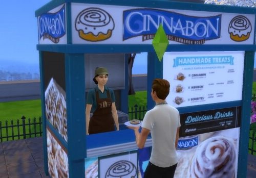 Cinnabon coffee and pastry stand by ArLi1211
