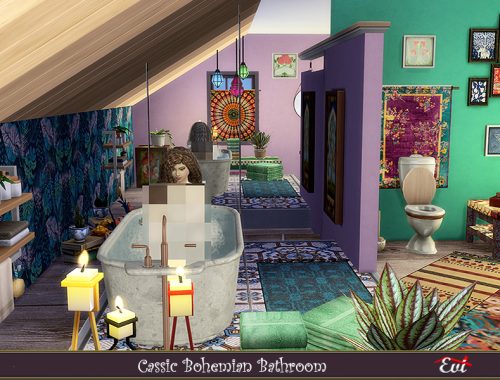 Classic Bohemian Bathroom