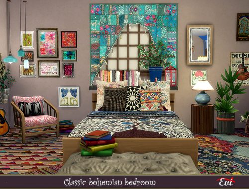 Classic Bohemian Bedroom