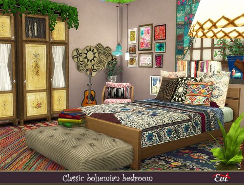 Classic Bohemian Bedroom
