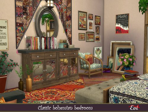 Classic Bohemian Bedroom