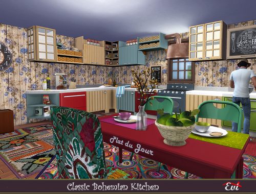 Classic Bohemian kitchen