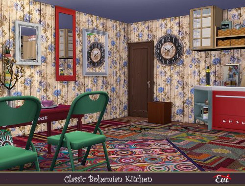 Classic Bohemian kitchen