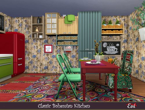 Classic Bohemian kitchen