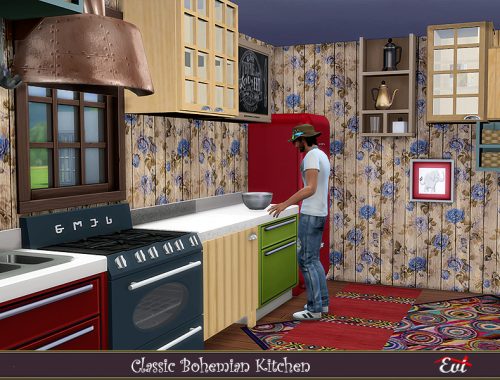 Classic Bohemian kitchen
