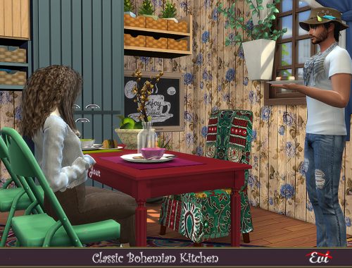Classic Bohemian kitchen