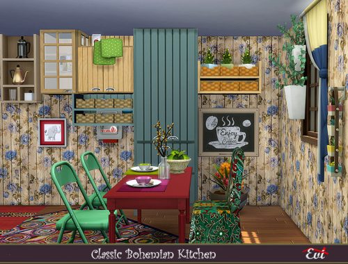 Classic Bohemian kitchen