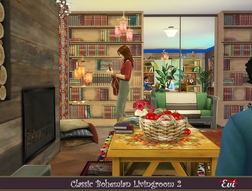 Classic Bohemian Livingroom 2 UPDATED