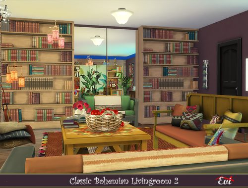 Classic Bohemian Livingroom 2 UPDATED