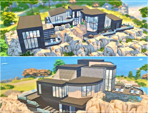 Cliff Top Mansion
