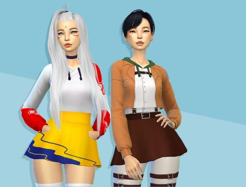 Closet Cosplay_Hoodie Skirt