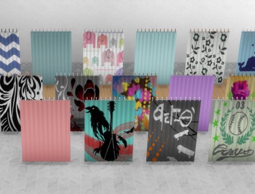 Parenthood Separated Shower and Curtain