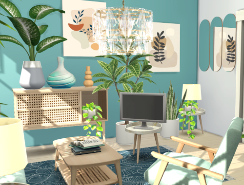 Coastal Living Room // CC needed