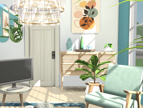 Coastal Living Room // CC needed