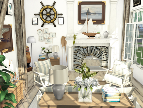 Coastal Living Room // CC