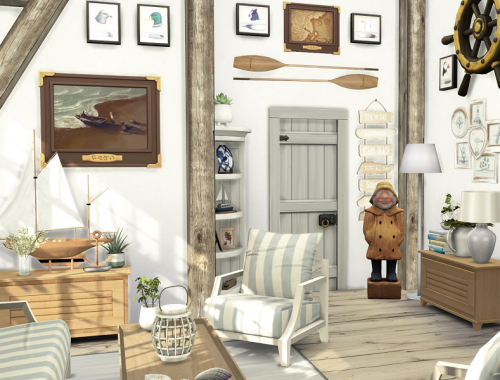 Coastal Living Room // CC