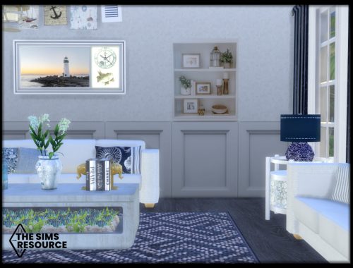 Coastal Retreat Living set