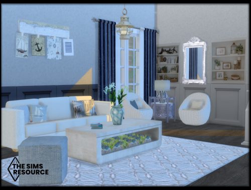 Coastal Retreat Living set