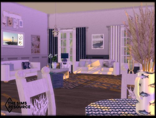 Coastal Retreat Living set