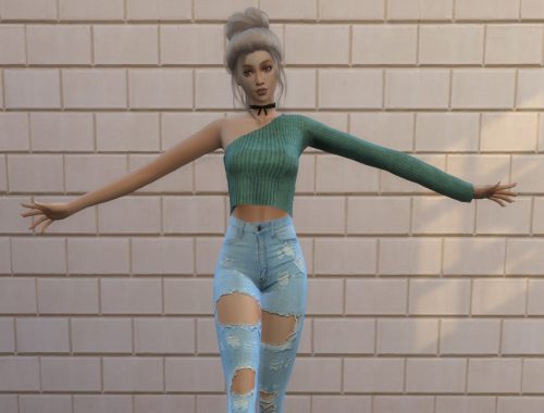 Cold Shoulder Top