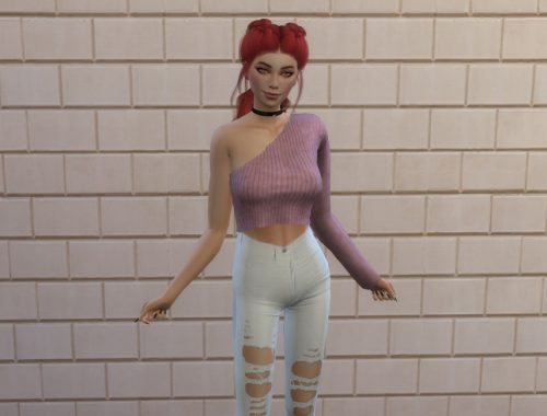 Cold Shoulder Top
