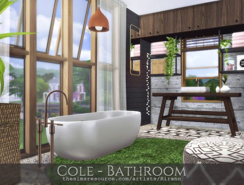 Cole - Bathroom - TSR CC Only