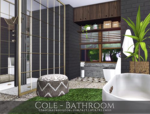 Cole - Bathroom - TSR CC Only