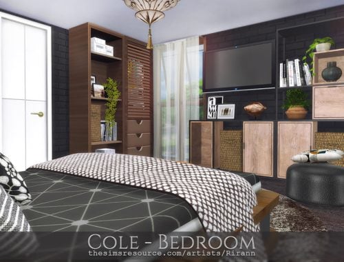 Cole - Bedroom - TSR CC Only