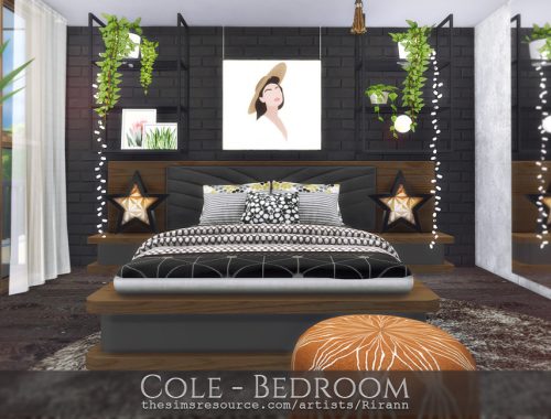 Cole - Bedroom - TSR CC Only