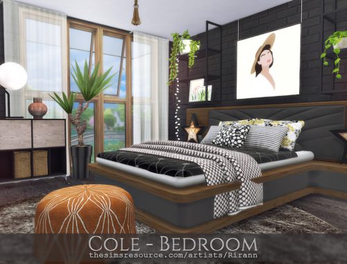 Cole - Bedroom - TSR CC Only