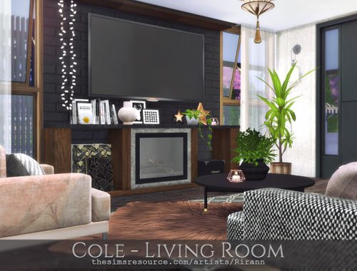 Cole - Living Room - TSR CC Only